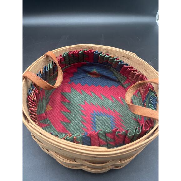 1994 Longaberger Unstained Darning Basket 15521 - Picture 5 of 6